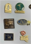 Collection of 29 Commemorative Golf Lapel Pins Featuring The Players Championship and PGA Tour Events 2004-2014