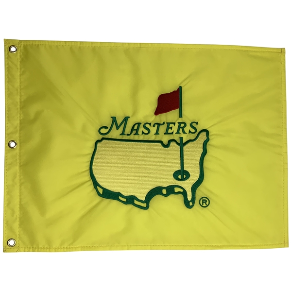 1997 Masters Embroidered Flag with Full Embroidered Center Logo
