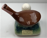 Ninth Annual 1994 AT&T Pebble Beach National Pro-Am Limited Edition Ceramic Whiskey Decanter