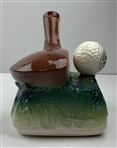 Ninth Annual 1994 AT&T Pebble Beach National Pro-Am Limited Edition Ceramic Whiskey Decanter