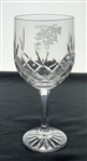 Two Cut Crystal Wendy's Champions Skin Game Commemorative Goblets Wailea Maui 2007