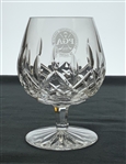 Two Waterford Cut Crystal PGA Brandy Snifters