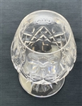 Two Waterford Cut Crystal PGA Brandy Snifters