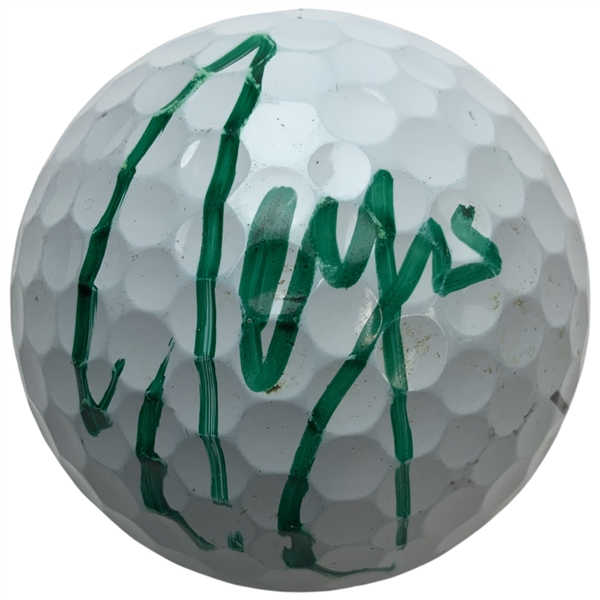Sergio Garcia Signed Personal Used SG Fireballs GC Taylormade Golf Ball JSA ALOA