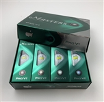 Two Dozen Titleist Pro V1 Masters Tournament Golf Balls Including 2015 Edition