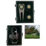 Three Official Masters Tournament Golf Accessories and 2010 Commemorative Pin