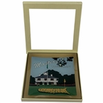 Masters Tournament Souvenir Glass Trinket Dish in Original Box