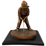Pinehurst Country Club Putter Boy L.G. Balfour Sundial Statue