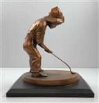 Pinehurst Country Club Putter Boy L.G. Balfour Sundial Statue