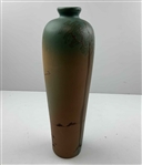 Weller Dickens Ware Pottery Vase with Golfing Scene