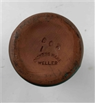 Weller Dickens Ware Pottery Vase with Golfing Scene