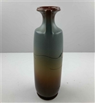 Weller Pottery Dickensware Signed Golfer Ceramic Vase