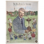 30th Ryder Cup Matches 1993 Commemorative Poster Hand Signed by Tom Watson JSA ALOA