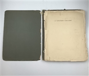 Darwin, Bernard (Intro). A Golfer's Gallery by Old Masters. Country Life Ltd., 1920. First Edition.