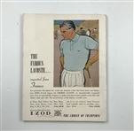 Official 1961 PGA Championship at Olympia Fields Country Club Program