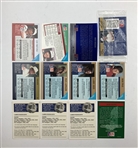A Collection of 12 Pro Set PGA Tour Golf Trading Cards Including Prototypes and Ben Hogan Hologram