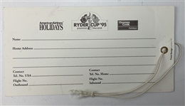 A Collection of 1995 and 1997 Ryder Cup Golf Memorabilia and Ephemera