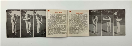 Two Pieces of Craig Wood Golf Memorabilia Including 1929 Associated Press Photograph and Circa 1935 Dunlop Instructional Pamphlet