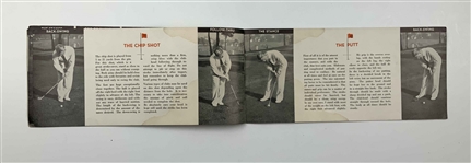 Two Pieces of Craig Wood Golf Memorabilia Including 1929 Associated Press Photograph and Circa 1935 Dunlop Instructional Pamphlet