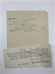 Two Pieces of Craig Wood Golf Memorabilia Including 1929 Associated Press Photograph and Circa 1935 Dunlop Instructional Pamphlet