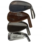 Greg Normans Personal Collection of Four Vintage Greg Norman Signature and King Cobra Golf Club Heads