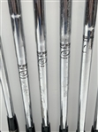 Greg Norman's Set of TaylorMade RAC TP Forged Smoke Finish Golf Irons