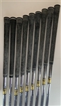 Greg Norman's Set of TaylorMade RAC TP Forged Smoke Finish Golf Irons