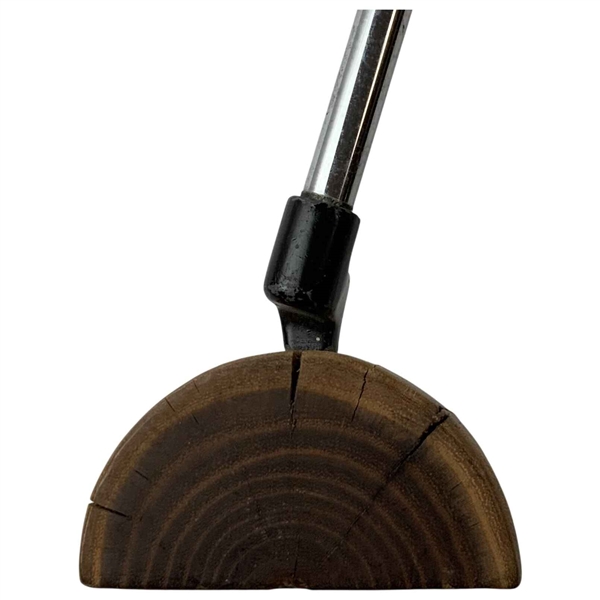 Hand-Crafted Wooden Mallet Golf Putter with Golfsmith Grip