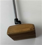 Hand-Crafted Wooden Mallet Golf Putter with Golfsmith Grip