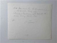 Original 1960 Photograph of President Dwight D. Eisenhower and Dick Goeckner at La Quinta Country Club