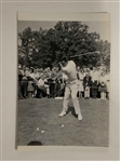 A Trio of Vintage Professional Golfer Press Photographs featuring Gene Sarazen, Jack Nicklaus, and Gary Player