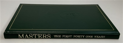 1978 Masters The First Forty One Years Green Annual Book