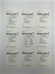 1981, 1982 Donruss Cards w/1991 Ryder Cup Cards