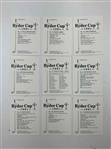 1981, 1982 Donruss Cards w/1991 Ryder Cup Cards