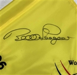 Bernhard Langer Signed 2006 World Golf Championships Barbados Match Used Flag JSA #CM67200
