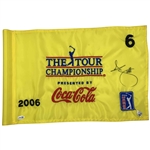 Adam Scott Signed Match Used 2006 PGA Tour Championship Flag JSA #CM67209