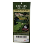 Rory Mcilroy Signed 2011 U.S. Open Championship Media Guest Ticket JSA #CS59363