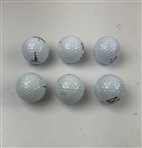Daly, Spieth, Thomas, Janzen (Baltusrol), & 2 More Signed Golf Balls JSA ALOA