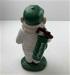 Masters Tournament Mini Caddie Garden Gnome in Original Box