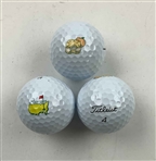 A Dozen Titleist Pro V1 Masters Concessions Special Edition Golf Balls