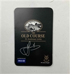 Cam Smith Signed Titleist Pro V1 Golf Ball and St Andrews Links Old Course Scorecard JSA ALOA