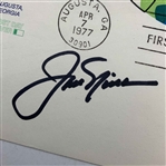 Signed Jack Nicklaus 1977 Augusta Postmarked Golf First Day Cover JSA ALOA