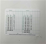 Watson, Thomas, Player & Lundquist Signed Augusta National Golf Club Scorecards JSA ALOA