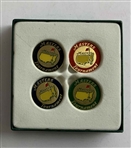 A Trio of Masters Tournament Ball Marker Sets