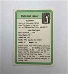 A Trio of Signed 1981 PGA Tour Golf Cards Featuring Lee Trevino, Johnny Miller, and Ben Crenshaw JSA ALOA