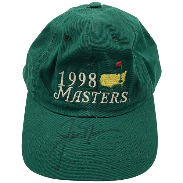 Jack Nicklaus Signed 1998 Masters Golf Hat JSA ALOA