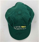 Jack Nicklaus Signed 1998 Masters Golf Hat JSA ALOA