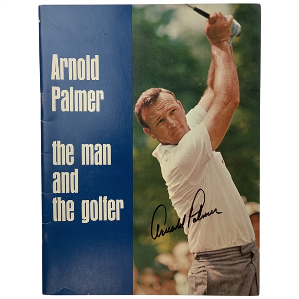Arnold Palmer Signed 1966 Arnold Palmer The Man and the Golfer Vol 1 JSA ALOA