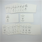 A Collection of USGA Museum and Library Art Exhibition Announcement Postcards, 1991-1992