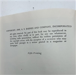 Ben Hogan Signed Power Golf. A. S. Barnes and Company, 1948. JSA ALOA